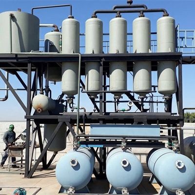 Q245R Kessel Stahl Abfallölreiniger Recycling in Dieselöldestillationsmaschine