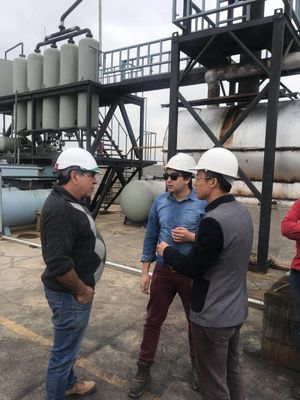 Ausrüstung für die Vakuudestillation im Energiebergbau zur Raffination von Reifenöl zu Dieselöl