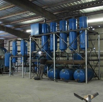 Effiziente Reinigung von gebrauchtem Motoröl D1600*3500mm Destillationsmaschine für Energiebergbau