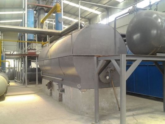 Kontinuierliches Recycling von Reifenabfällen Öl zu Diesel-Destillationssystem für Raffinerien 30 kg