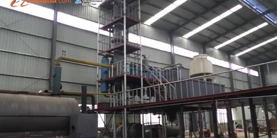 Vollautomatische kontinuierliche Destillationsmaschine für Rohöl mit 16 kW für die Dieselproduktion