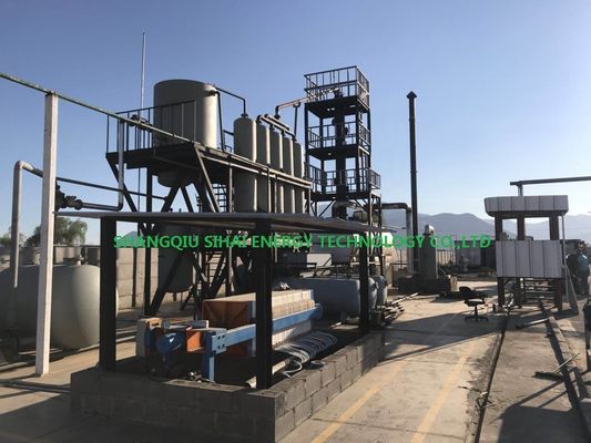 Effiziente Reinigung von gebrauchtem Motoröl D1600*3500mm Destillationsmaschine für Energiebergbau