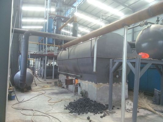 Pyrolyseöldestillationsanlage zur Umwandlung alter Reifen und Kunststoff in Dieselkraftstoff