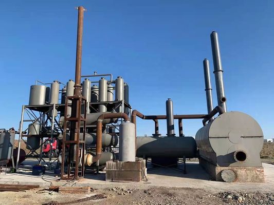 Vollautomatische kontinuierliche Rohölraffinerie für Dieselenergie