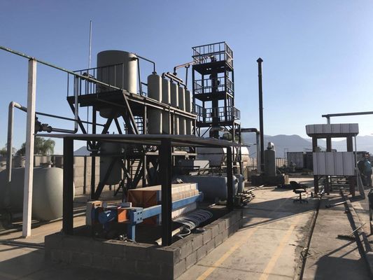 10-15 Tonnen Kapazität Öl-Recycling-Produktionslinie Umwandeln von Abfall-Schwarzen Öl zu Diesel