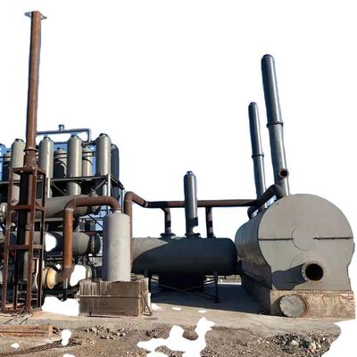 380v/50hz Gebrauchtfahrzeugmotoröl Recycling Vakuumdestillationsmaschine D1200*3000mm