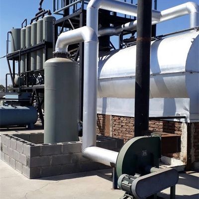 380v/50hz Gebrauchtfahrzeugmotoröl Recycling Vakuumdestillationsmaschine D1200*3000mm