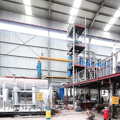 Q245R Kessel Stahl Abfallölreiniger Recycling in Dieselöldestillationsmaschine