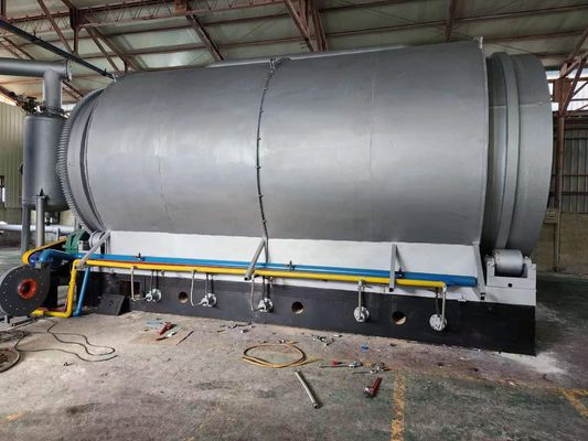Umwandlung von Abfällen in Erdöl-Brennstoff-Energie-Batch-Rotations-Pyrolyse-Maschine für das Recycling