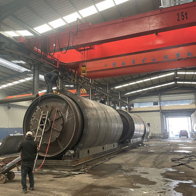 15.5kw Typ Kleinreifen-Abfall-Plastikkautschuk-Pyrolyseanlage zur Brennstoffproduktion