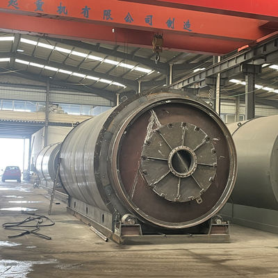 15.5kw Typ Kleinreifen-Abfall-Plastikkautschuk-Pyrolyseanlage zur Brennstoffproduktion