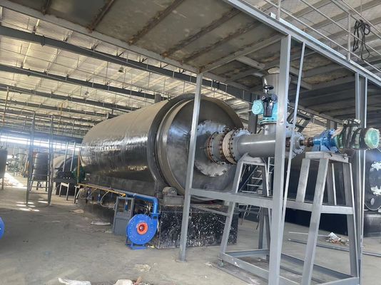 Abfallrecycling-Funktion Pyrolyseanlage für Abfallreifen und Kunststoff zu Brennstofföl