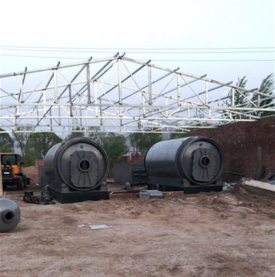 15.5kw Pyrolyse-Maschine zur Umwandlung von Abfällen aus Kunststoff/Reifen in umweltfreundliches Heizöl