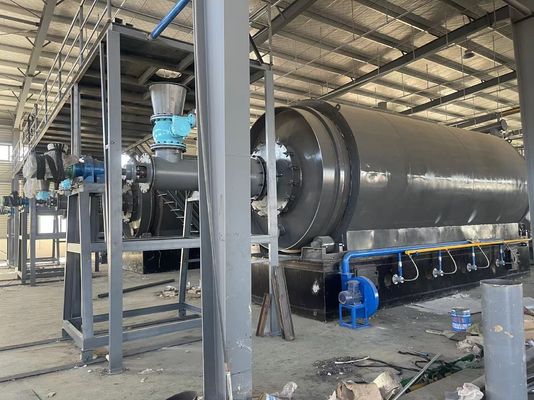 10 t/Tag Reifenrecyclingreaktor für Heizöl Pyrolyse Ausrüstung Vielseitig Anwendung