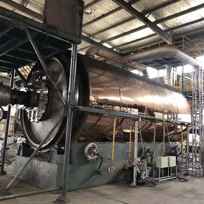 Recyclingreifen Reifen Plastiköl Schlamm Pyrolyse-Maschine mit COC-Zertifikat in Algerien