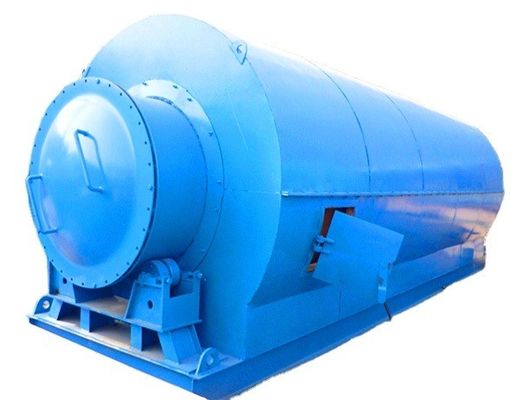 Q245R Boiler Stahlreaktormaterial Abfallreifen Pyrolyseanlage zur Dieselproduktion