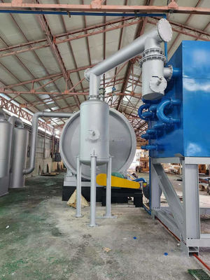 Recycling von Erdgasbrennstoffen Abfallreifen in Brennstofföl Pyrolyse Anlage 2,6 m*6,6 m*18 mm