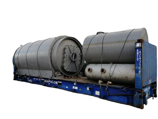 17.5 kW Leistung Pyrolyse Öl Reifen Recycling Maschine mit hoher Ölleistung