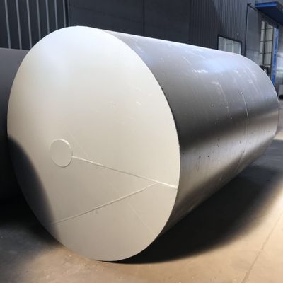 8-10 Tonnen tägliche Kapazität Abfallreifen Pyrolyse Maschine 2200*6600mm