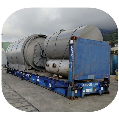 Umweltfreundlicher 30 T Katalysator für die Pyrolyse von Reifen zu Öl in 2600mm*6600mm Größe