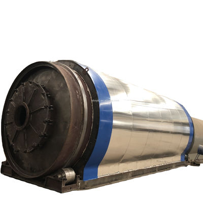 Energieeinsparung 15 TPD Abfallreifen Öl Pyrolyse Maschine für Gummi Recycling Produktionslinie