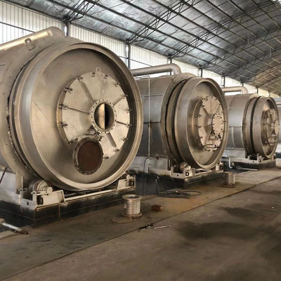 38 t Maschinengewicht Kautschuköl-Recycling-Produktionslinie mit 380 V Spannung