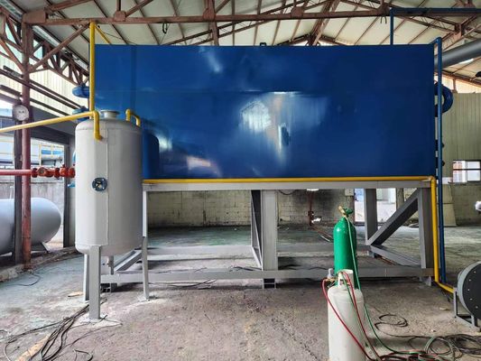 Kraftstoffölraffination aus Kleinabfallreifen Pyrolyse-Maschine mit kostenloser Installation