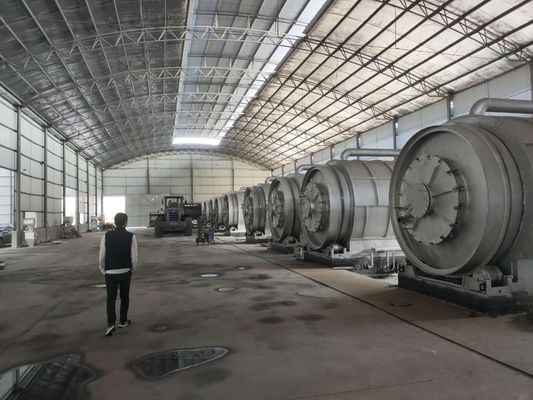 Pyrolysausrüstung mit einer Kapazität von 10 t/Tag zur Umwandlung von Kunststoff in Dieselkraftstoff
